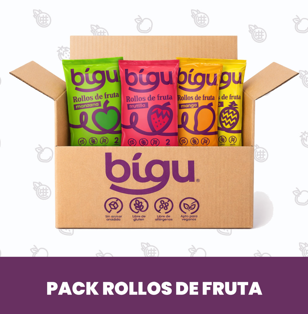 Pack Rollos de Frutas (8 unidades c/u)