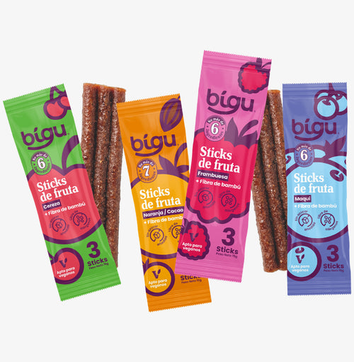Pack Sticks de Frutas