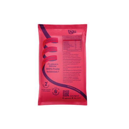 Rollos de Fruta Frutilla 25grs